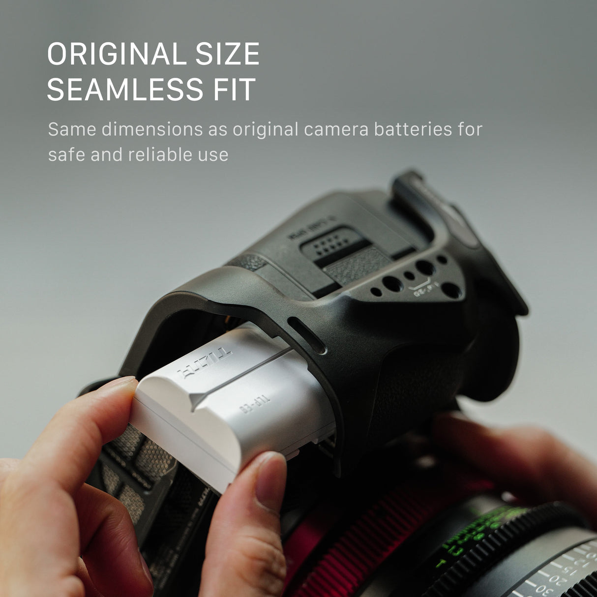 Tilta LP-E6P Battery with USB-C Input (2400mAh) - Off White