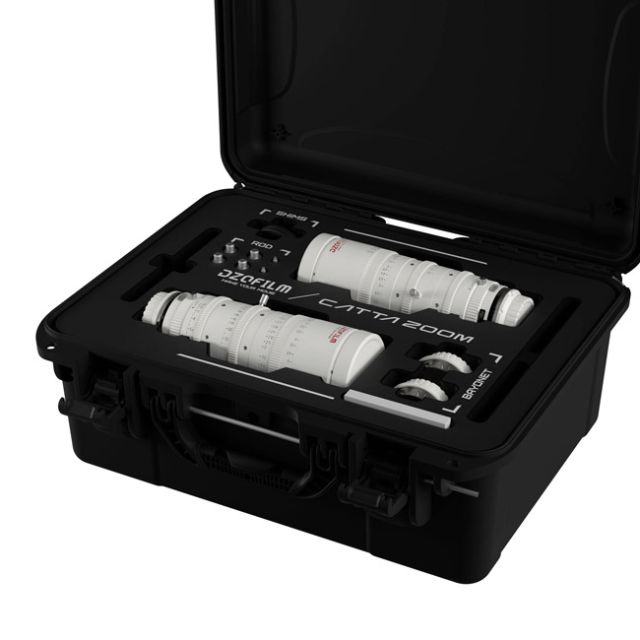 DZOFILM Catta FF 18-35/35-80mm T2.9 Cine 2-Lens Bundle (Sony E, White)