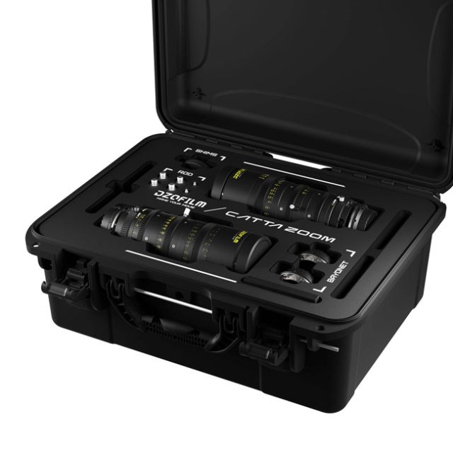 DZOFILM Catta FF 18-35/70-135mm T2.9 Cine 2-Lens Bundle (Sony E, Black)