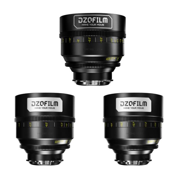 DZOFILM Gnosis Macro 3-Lens Set (24mm/32mm/ 65mm T2.8)