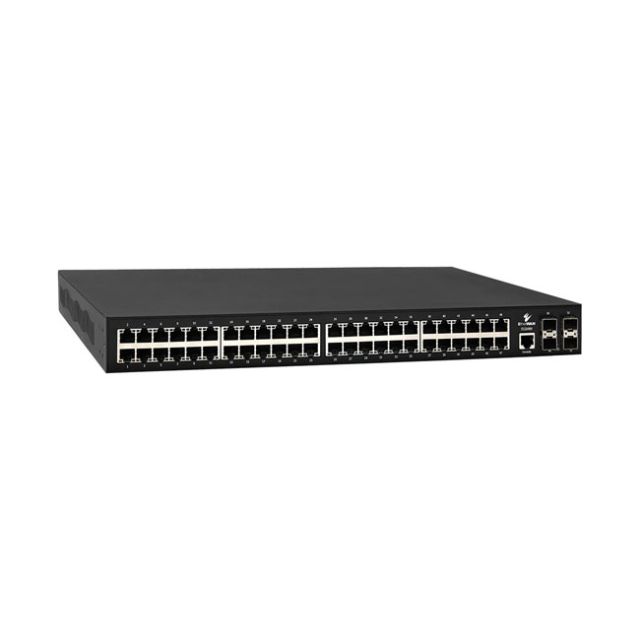 EtherWAN Managed 48-port Gigabit PoE and 4-port 1G/10G SFP+ Ethernet Switch