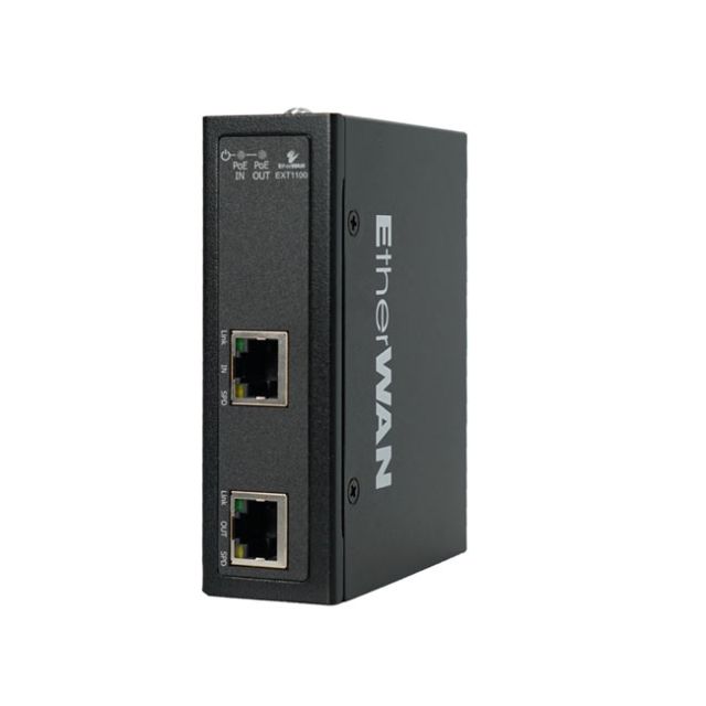 EtherWAN Hardened Gigabit PoE Extender