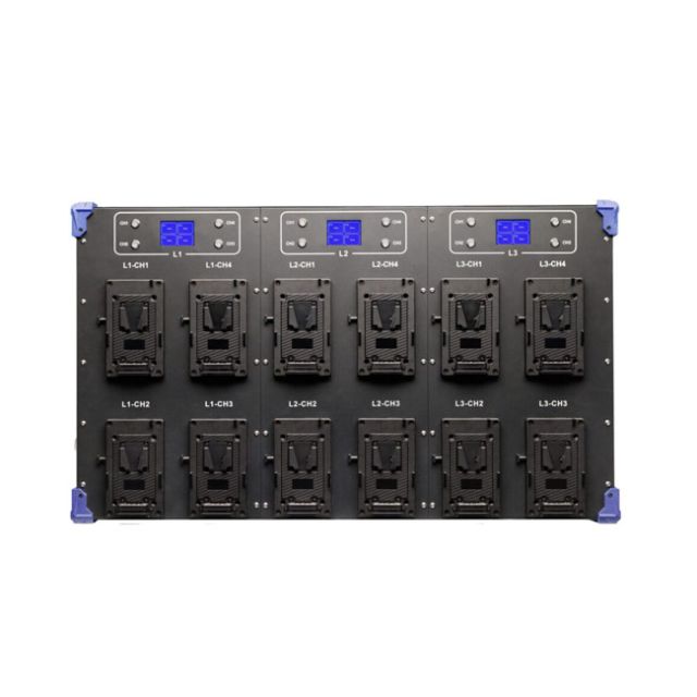 FXlion 12 CH Bi-Voltage Wall Charger (V-Mount)