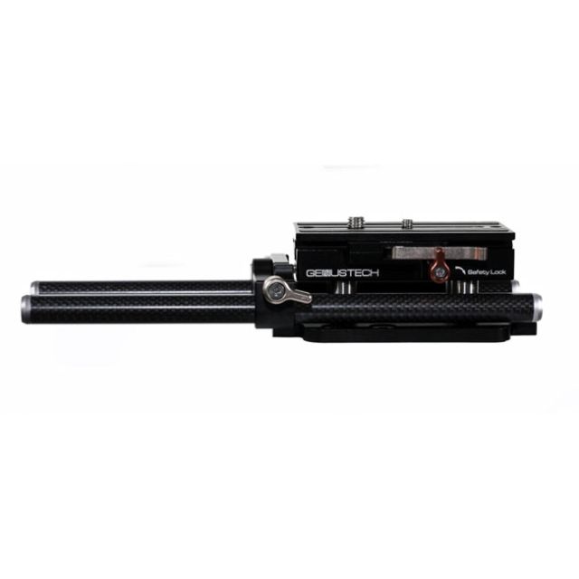 Genustech Exceptional Plate (Swiss Arca Quick Release Plate, of 215mm/8.6'' Rods, 4 Riser Blocks, 15mm Rod Support Bracket)