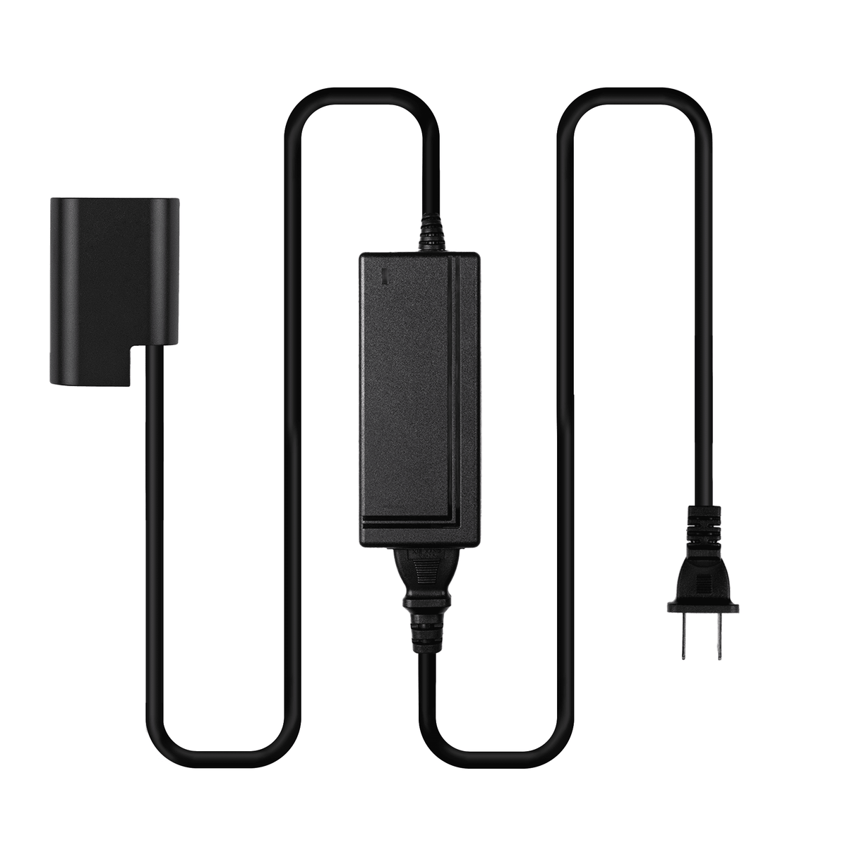 Indipro 12V AC Power Supply to Panasonic DMW-BLF19 Type Dummy Batttery (8')