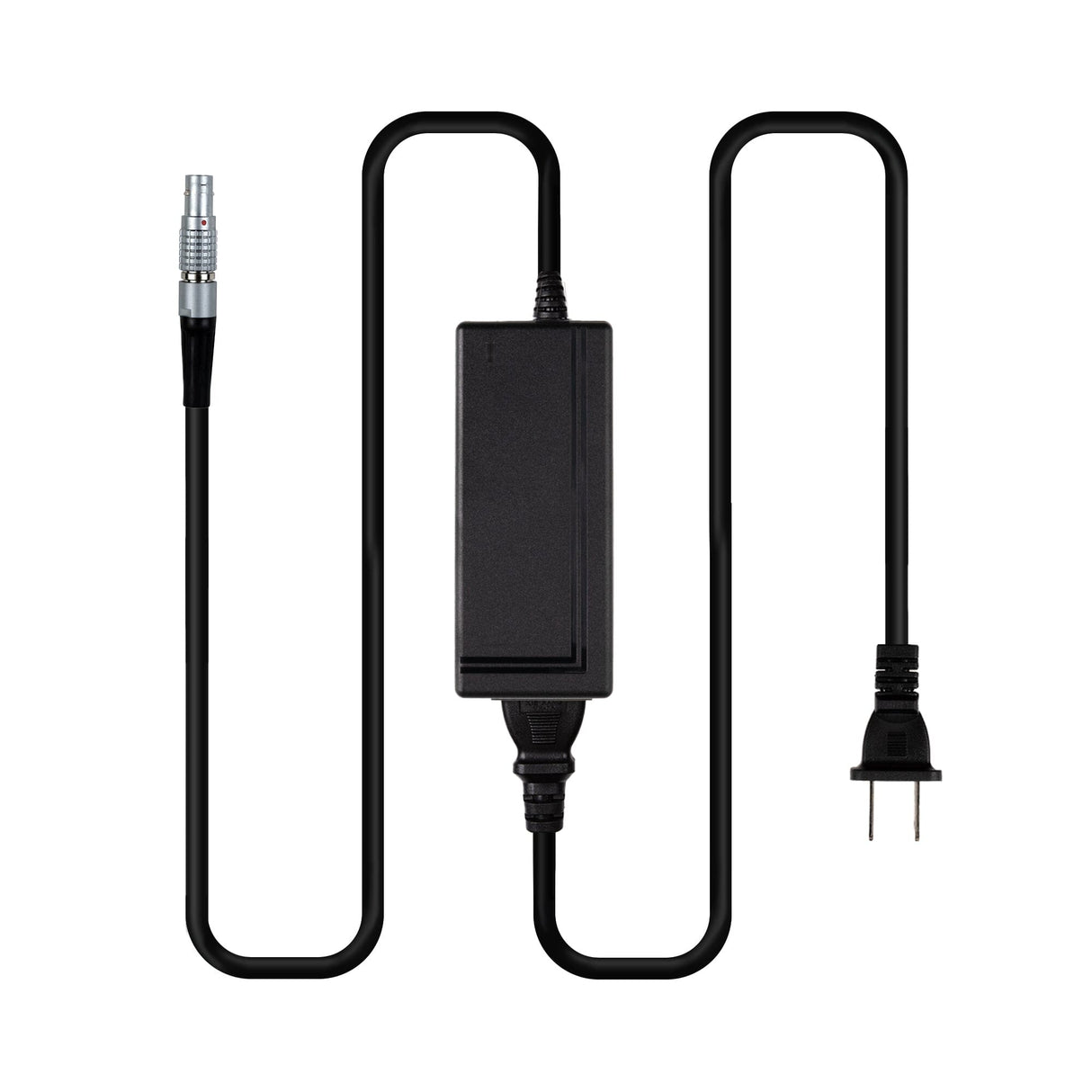 Indipro 12V A/C Power Supply with 2-Pin Male Lemo Connector (8')