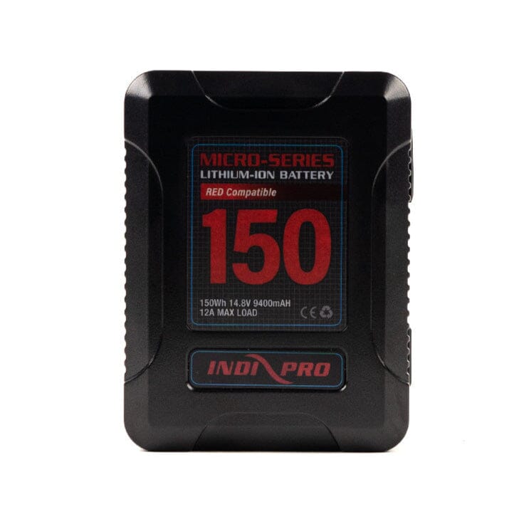 Indipro Micro Series 150Wh V-Mount Lithium-Ion Battery (RED Compatible)