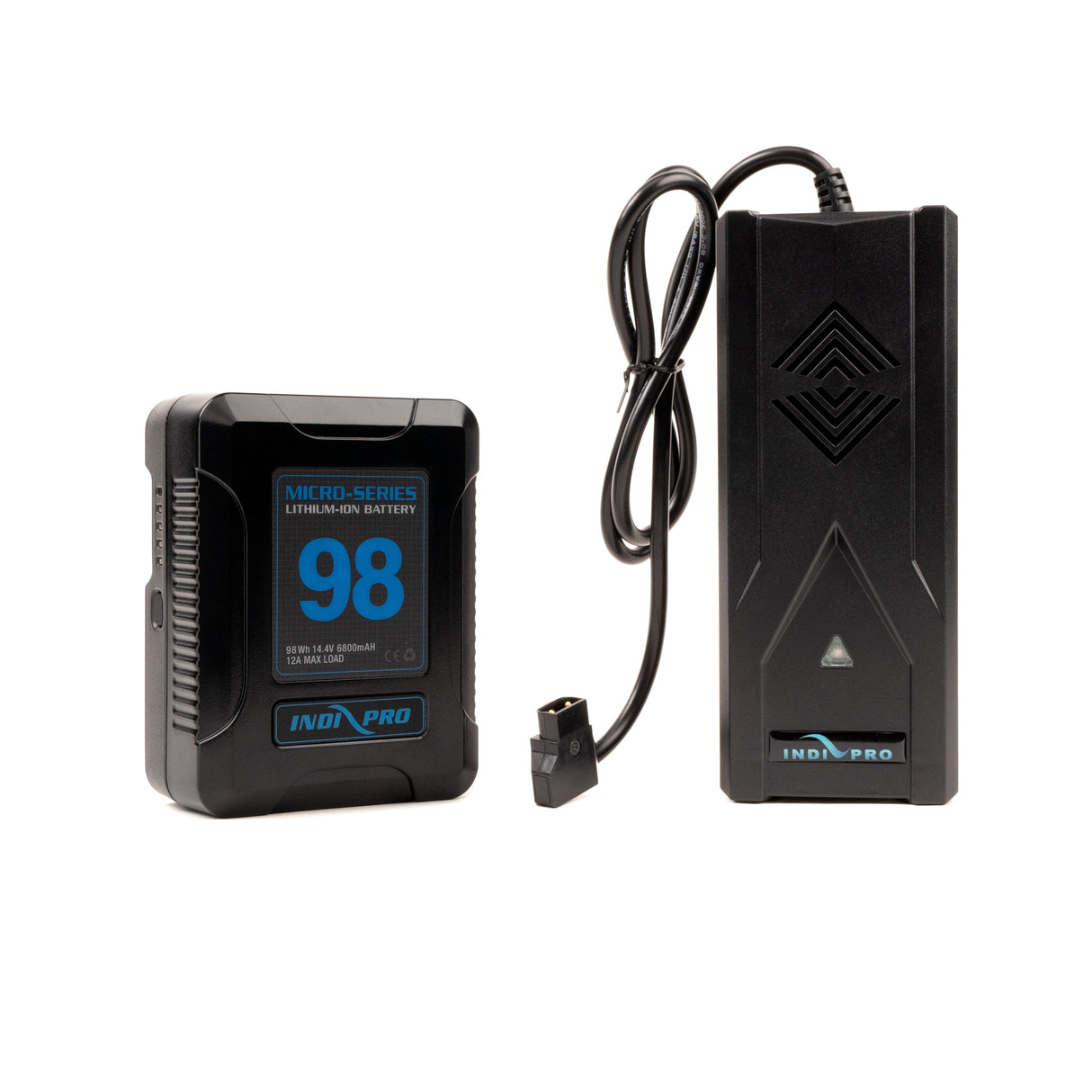 Indipro Micro-Series 98Wh Pro Battery Supercharger Kit (V-Mount)