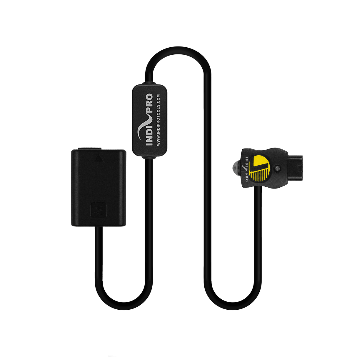 Indipro SafeTap Power Cable to Sony NP-FW50 Dummy Battery (28", Regulated)