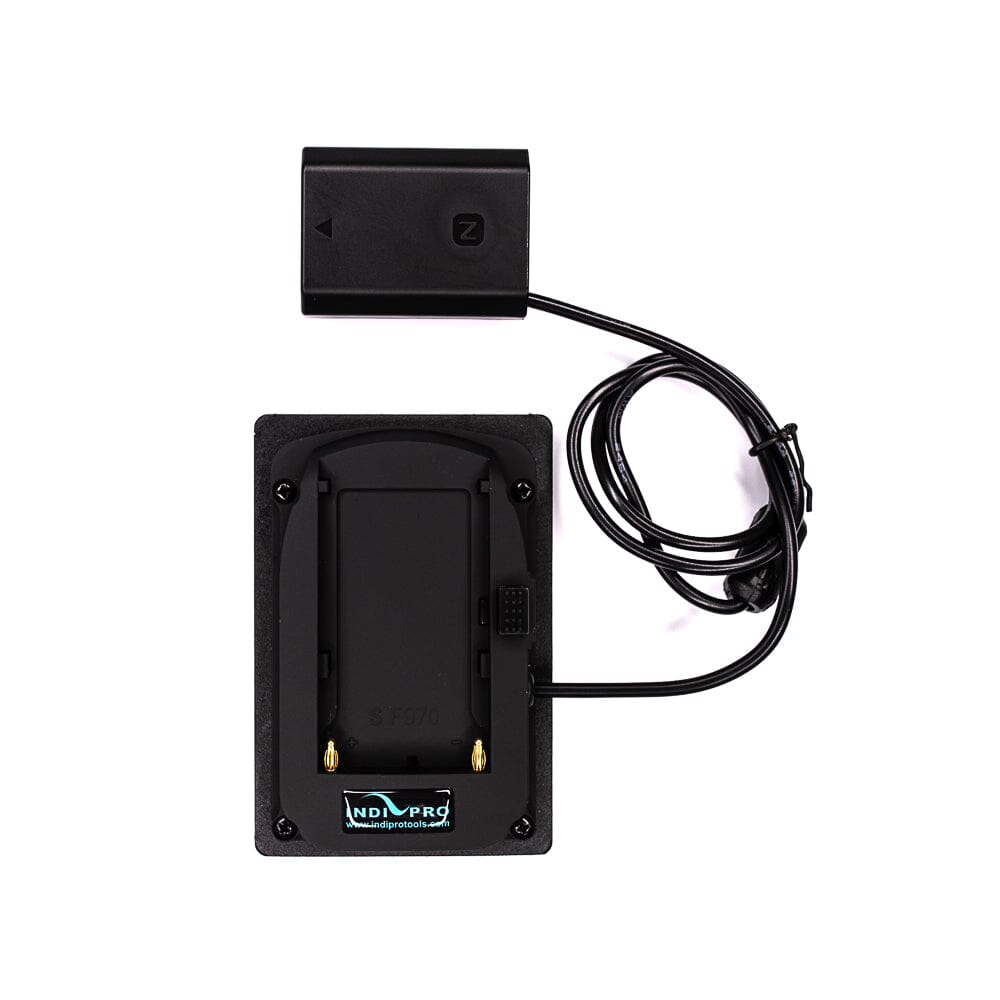 Indipro Sony L-Series Battery Plate to Sony NP-FZ100 Dummy Battery