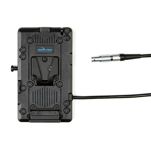 Indipro V-Mount Battery Plate for RED Epic/Scarlet with 15mm Rod Mount (8")