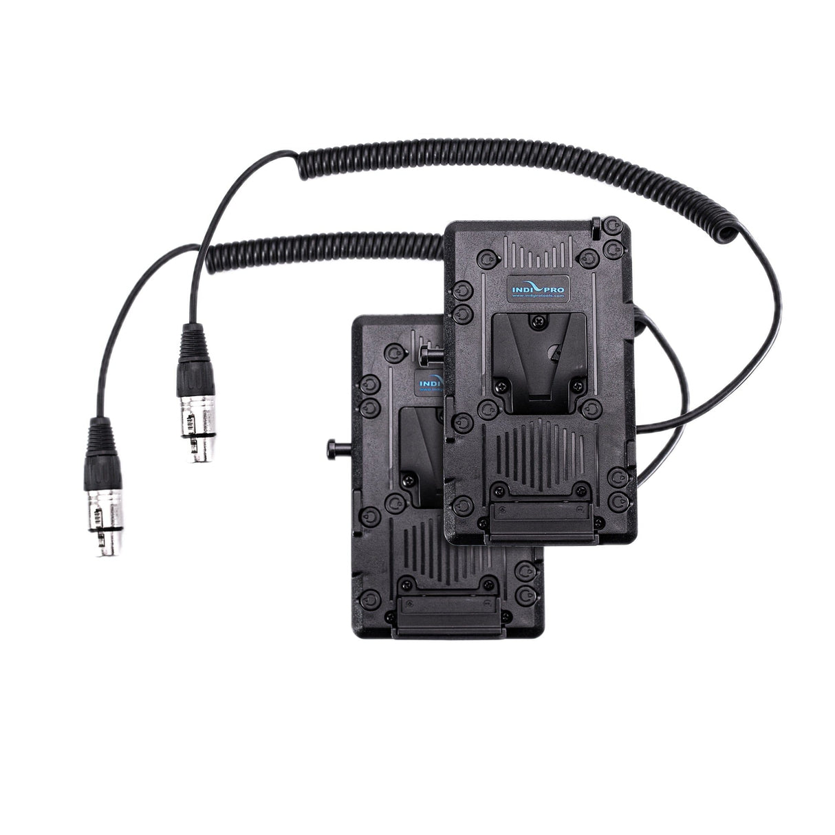 Indipro V-Mount Plate & D-Tap Cable Set for Atomos Sumo Monitor (2-Pack)