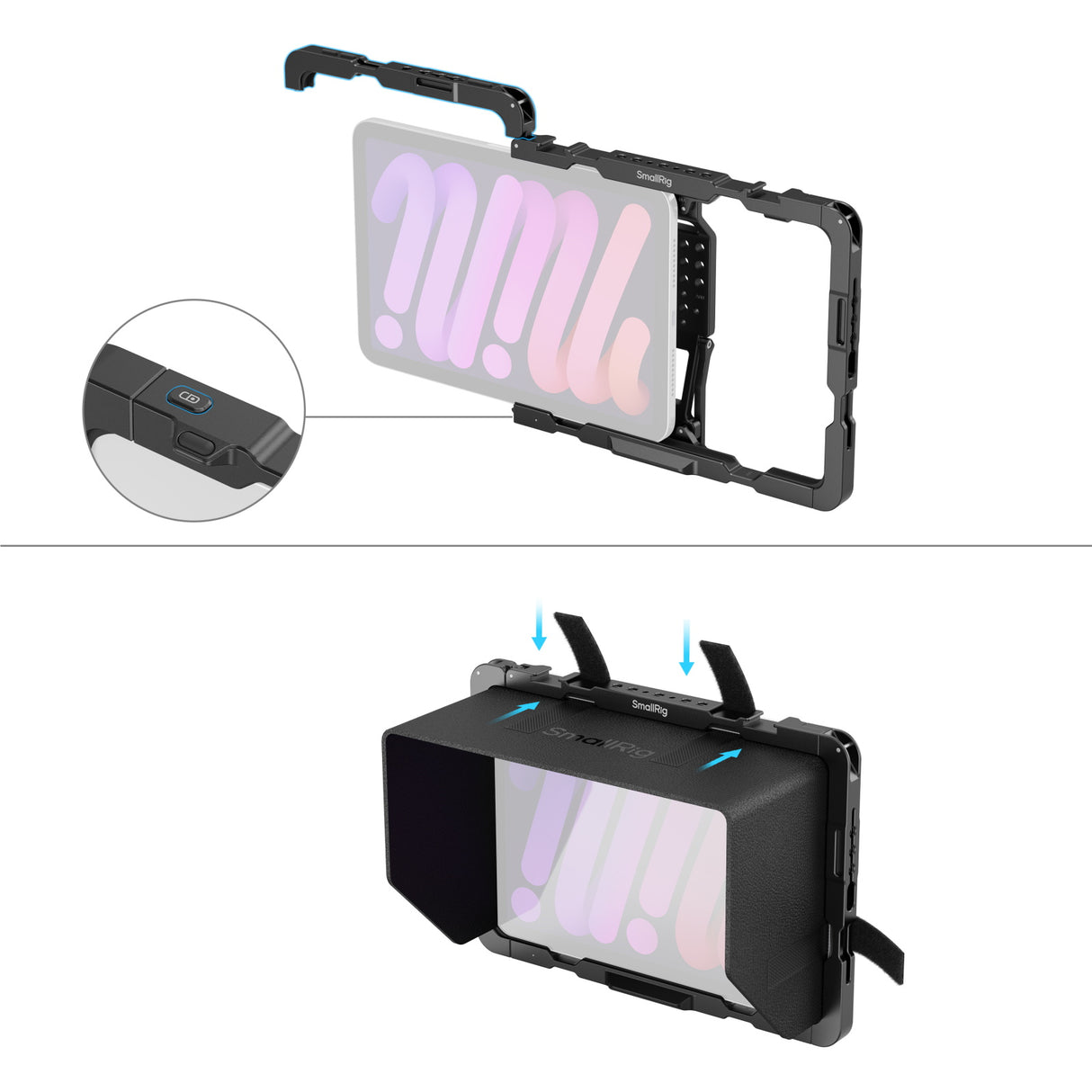 SmallRig Cage for iPad Mini 6 & A17 Pro MD5058