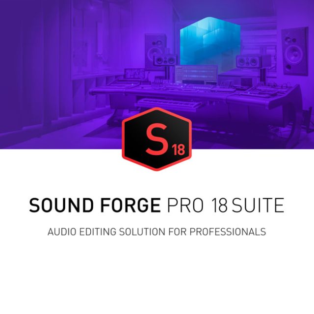 MAGIX SOUND FORGE Pro 18 Suite ESD