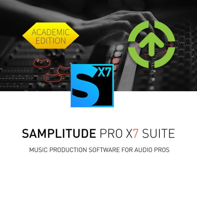 MAGIX Samplitude Pro X 7 Suite (Academic, Upgrade from Previous Version) ESD