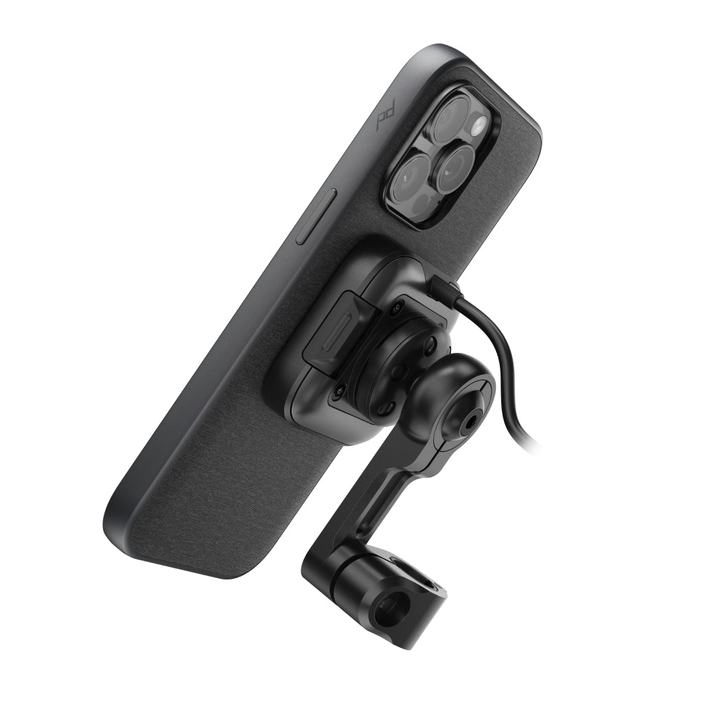 Motorcycle Mirror Mount | Charging Locking