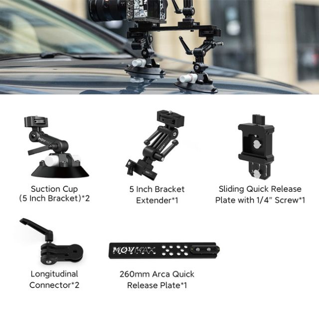 MOVMAX Mamba Junior Car Mounting System