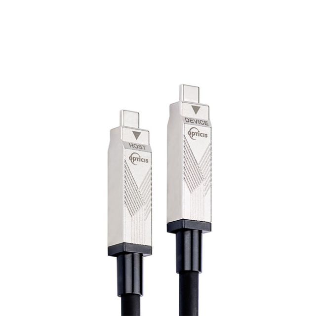 Opticis 15M USB 3.2 Gen 2x1 Type C Active Optical Cable
