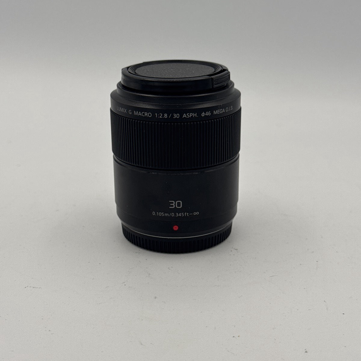 Used Panasonic Lumix G Macro 30mm f/2.8 ASPH Mega OIS Lens