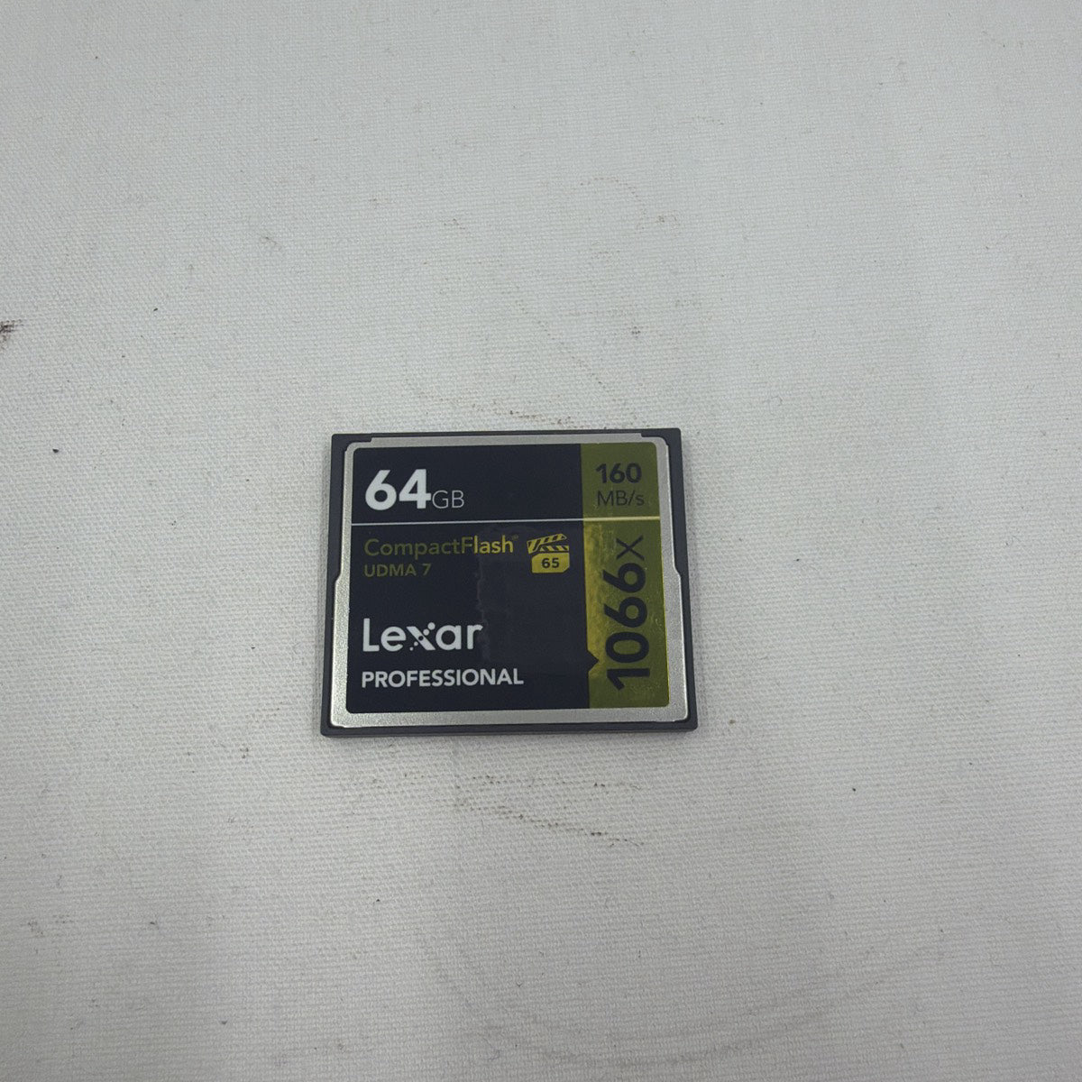 Used Lexar Professional 1066x CompactFlash 64GB