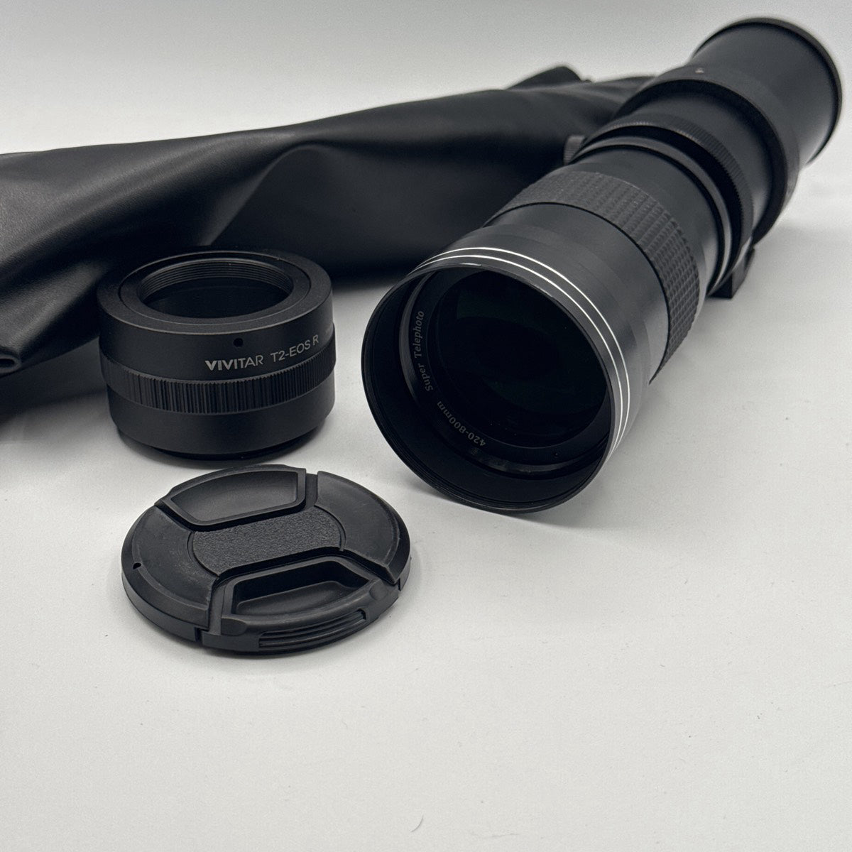 Used Commander Optics 420-800mm Super Telephoto T2 Mount with RF Adapter Lens
