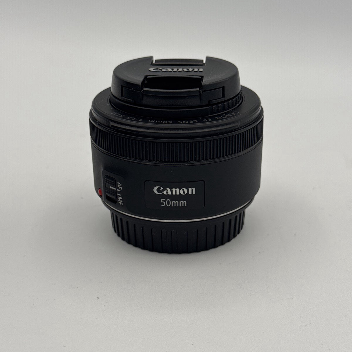 Used Canon EF 50mm f/1.8 STM with K&F UV Filter Lens