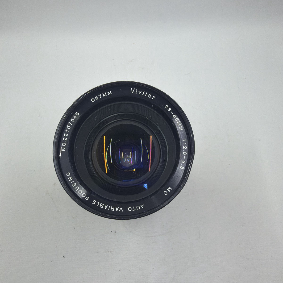 Used Vivitar 28-85mm f/2.8-3.8 MC Auto Variable Focusing Lens