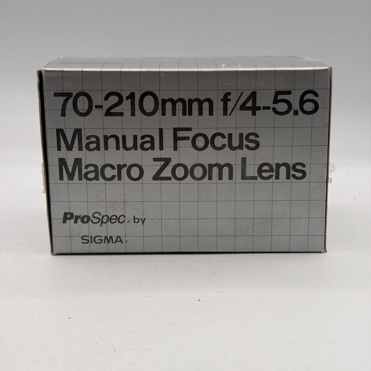 Used Sigma ProSpec 70-210mm f/4-5.6 Manual Focus Macro Zoom Lens