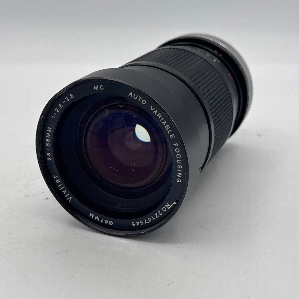 Used Vivitar MC Auto Variable Focusing 28-85mm f/2.8-3.8 Canon FD Lens