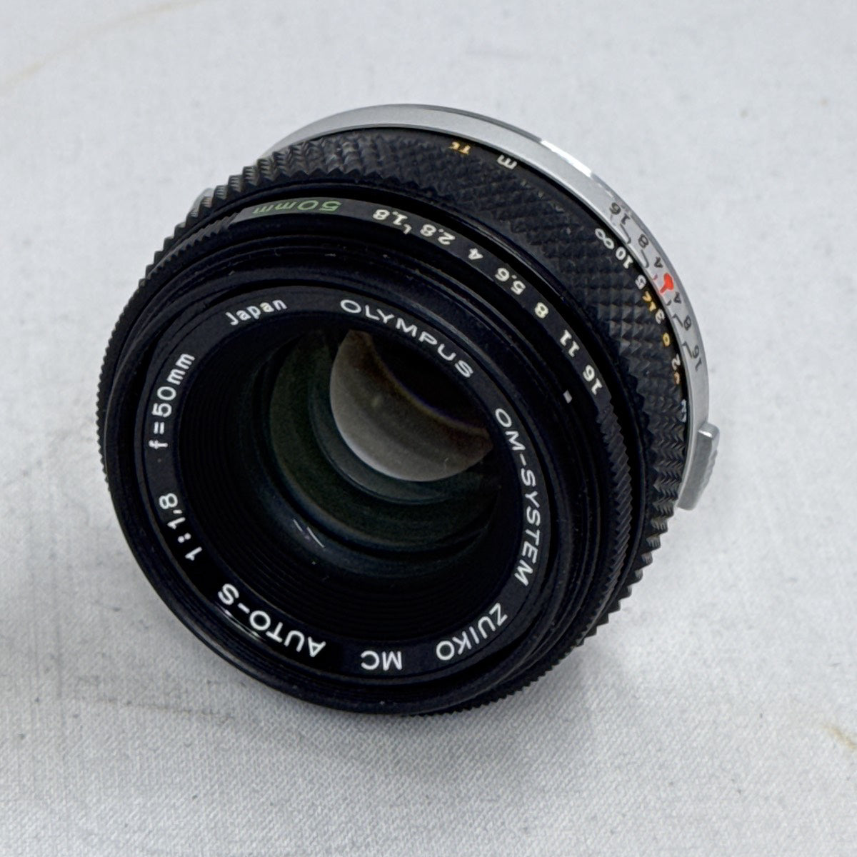 Used Olympus OM-System Zuiko MC Auto-S 50mm f/1.8 Lens