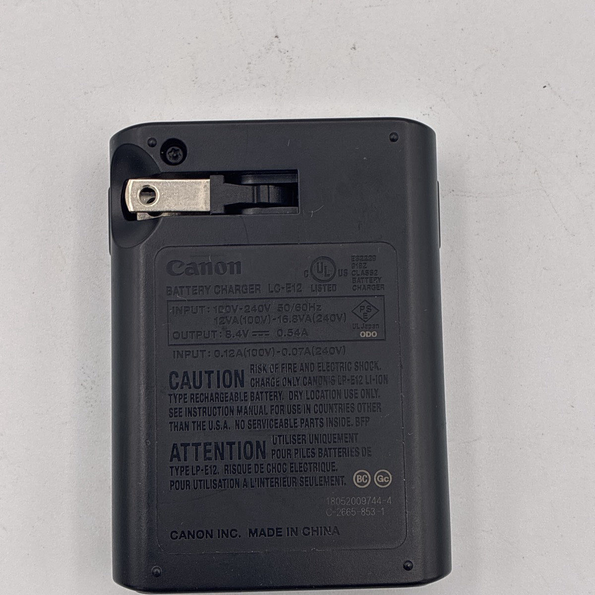 Used Canon LC-E12