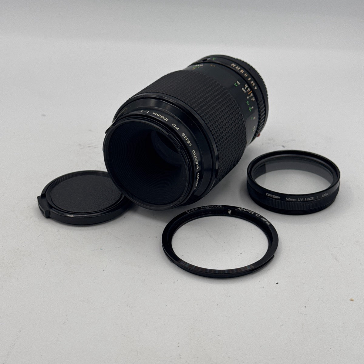 Used Canon FD 100mm f/4 Macro Lens