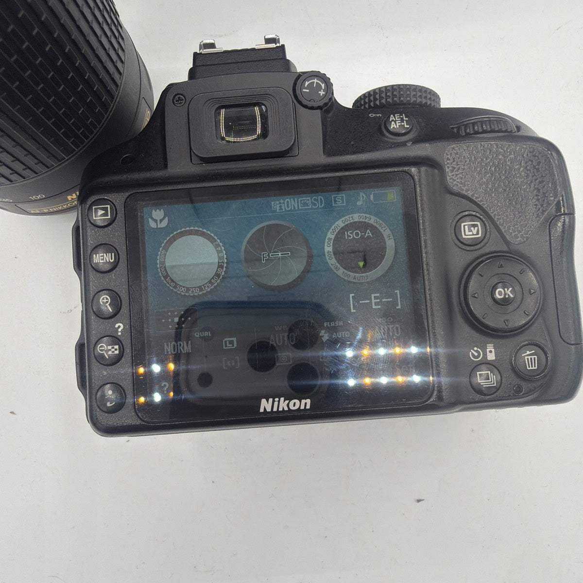 Used Nikon D3300 with 70-300mm Camera