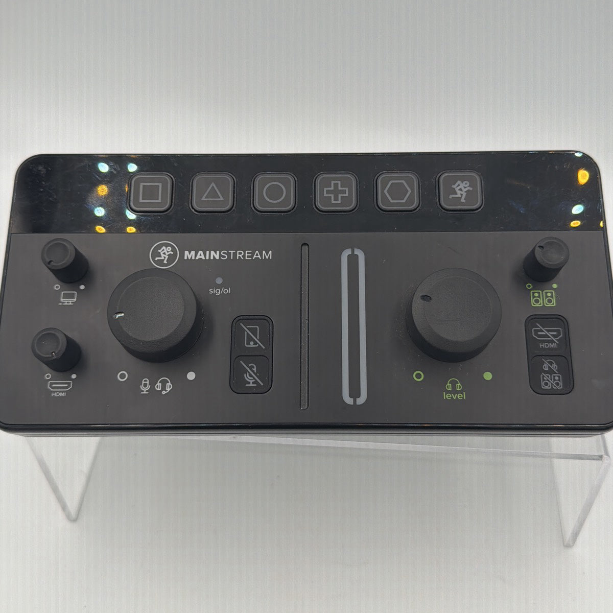 Used Mackie MainStream with Scarlett studio mic
