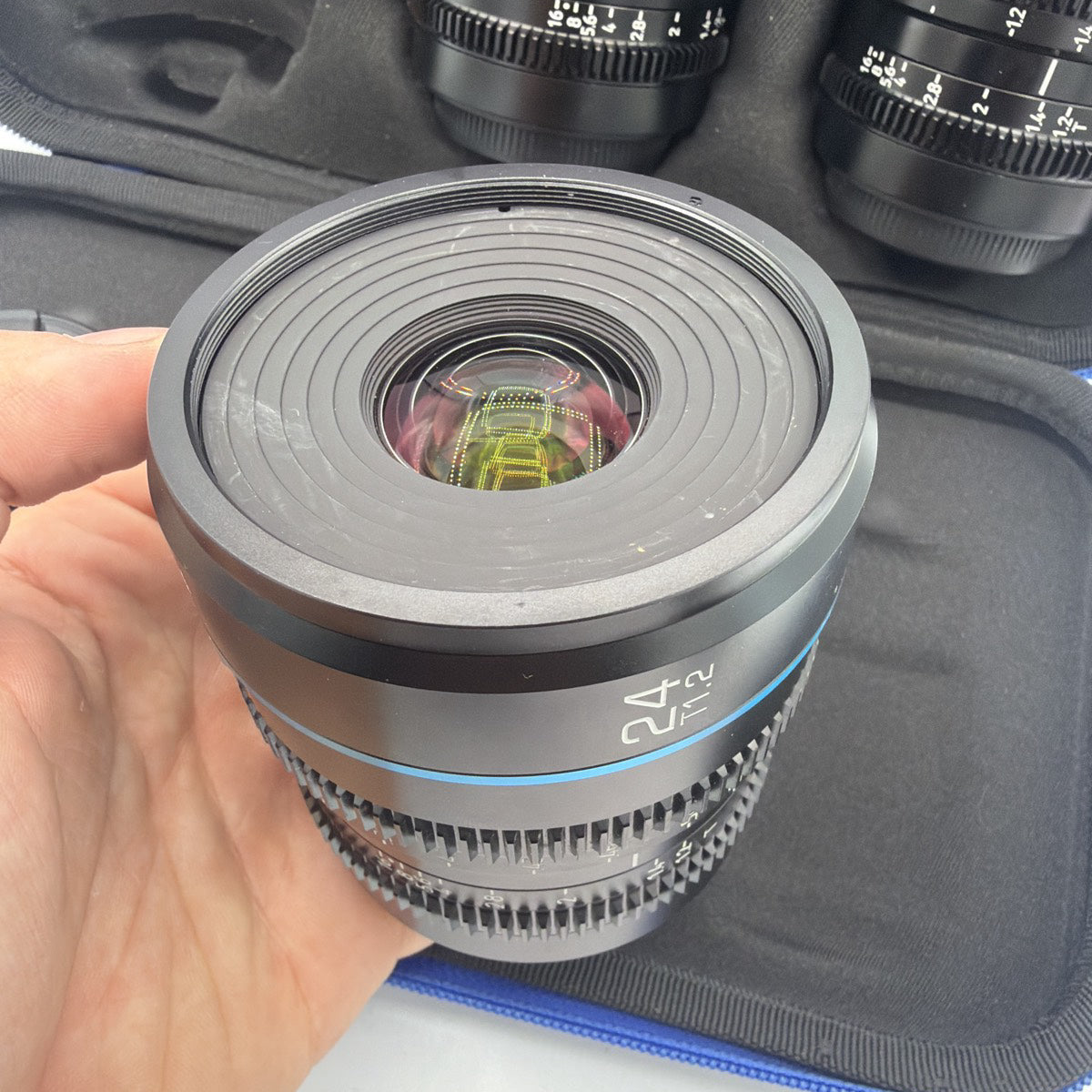 Used Sirui Jupiter 24mm 35mm 55mm T2 Cine Lens Set