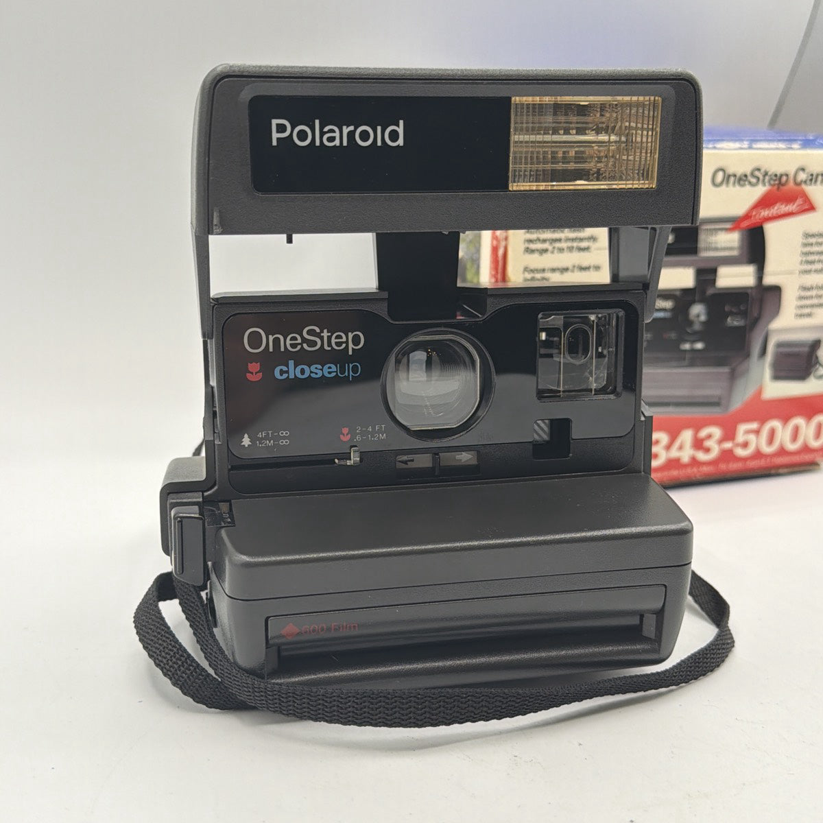 Used Polaroid OneStep Closeup Camera