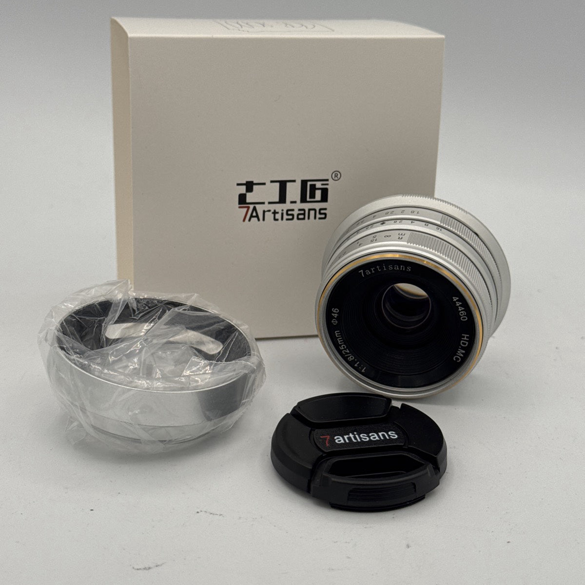Used 7Artisans 25mm F1.8 M43 Lens