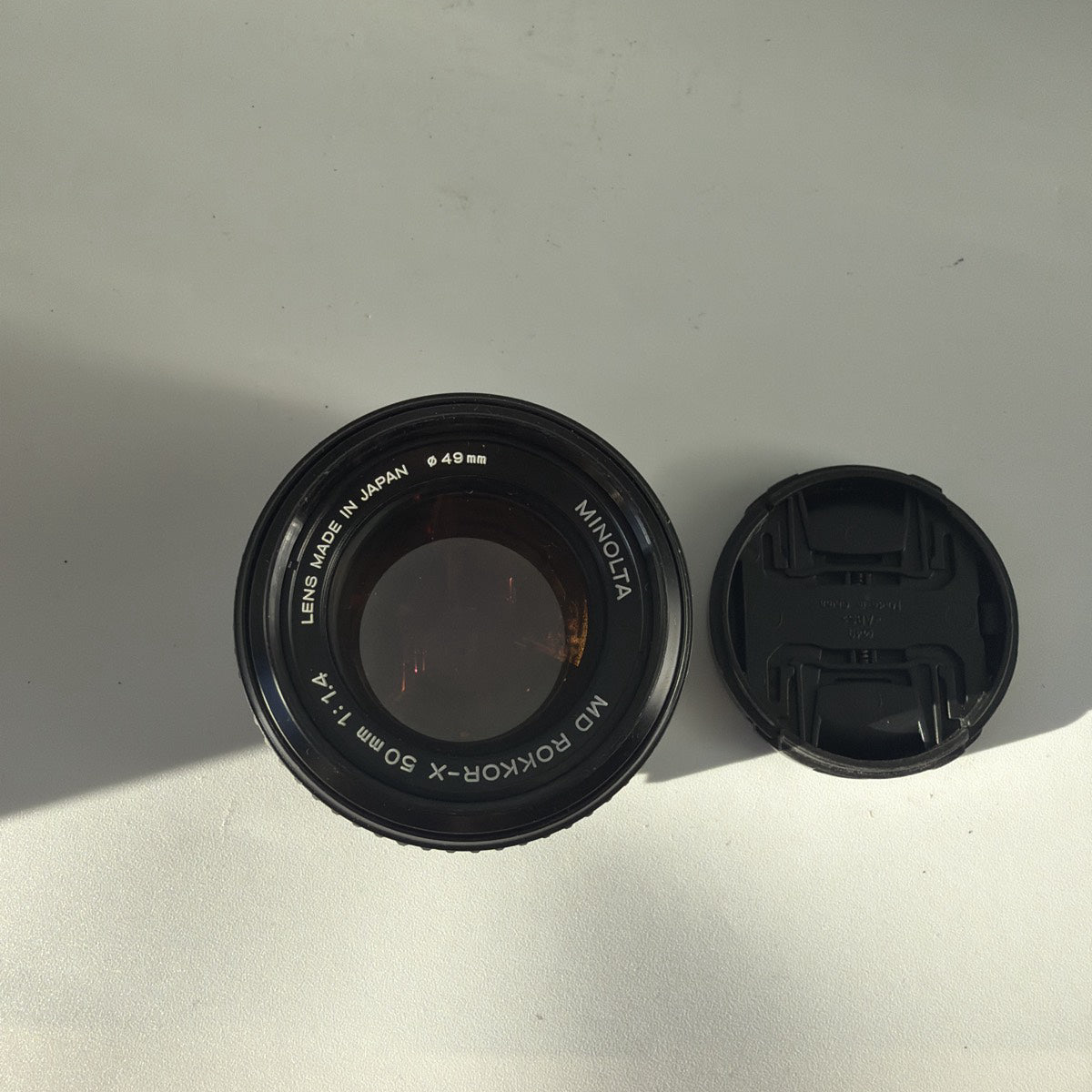 Used Minolta MD Rokkor-X 50mm f/1.4 Lens