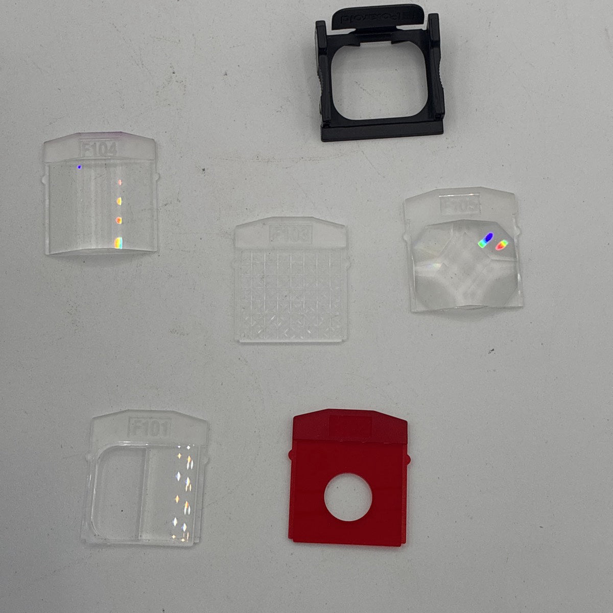 Used Polaroid Spectra System Special Effects Filters Set