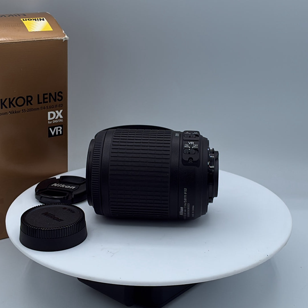 Used Nikon AF-S DX VR Zoom-Nikkor 55-200mm f/4-5.6G IF-ED Lens