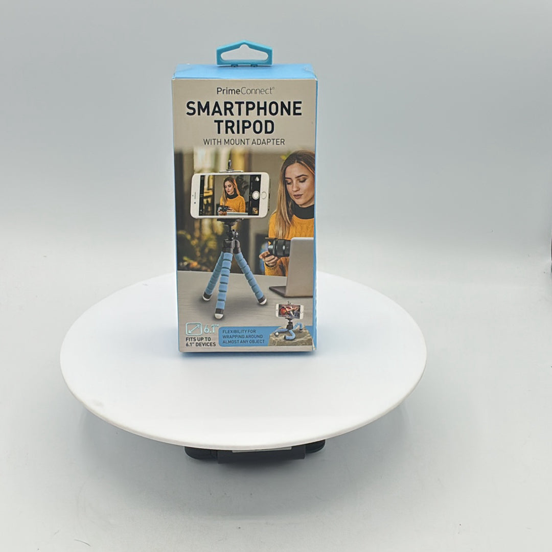 Used PrimeConnect Smartphone Tripod with Mount Adapter