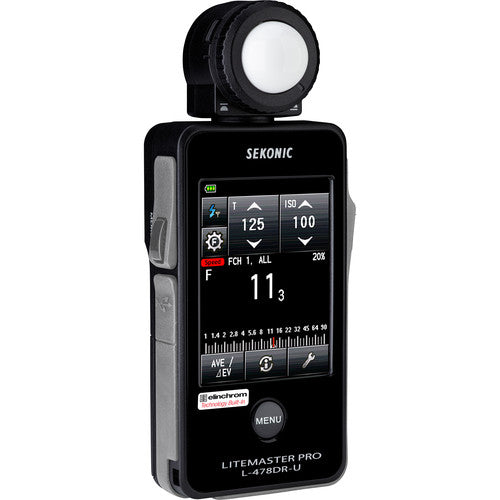 Sekonic LiteMaster Pro L-478DR-U-EL Light Meter for Elinchrom Skyport System