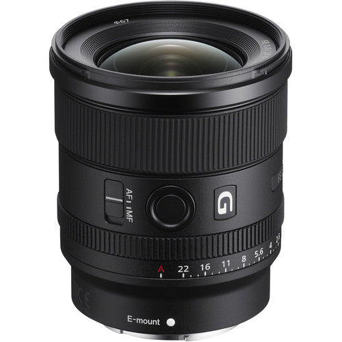 FE 20mm F1.8 G Full-frame Ultra-wide Prime G Lens