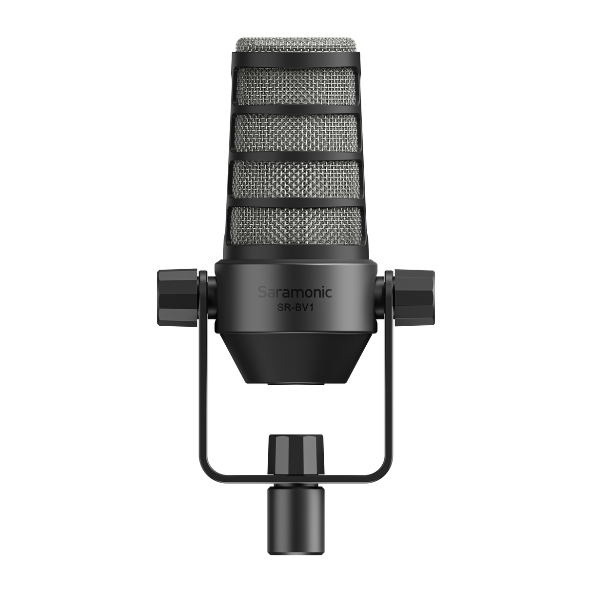 SR-BV1 Large Diaphragm Dynamic Broadcast & Podcast Mic w/ XLR Output, Swing Mount & Foam Windscreen
