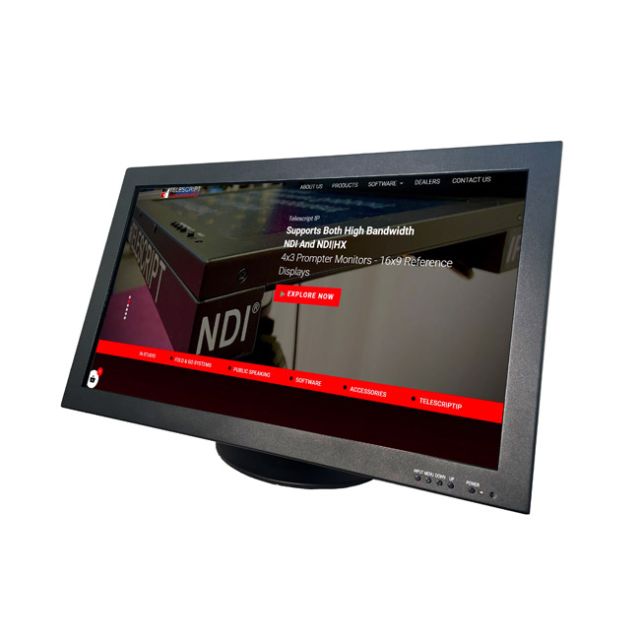 Telescript 24" 4K IP 12G-SDI Monitor