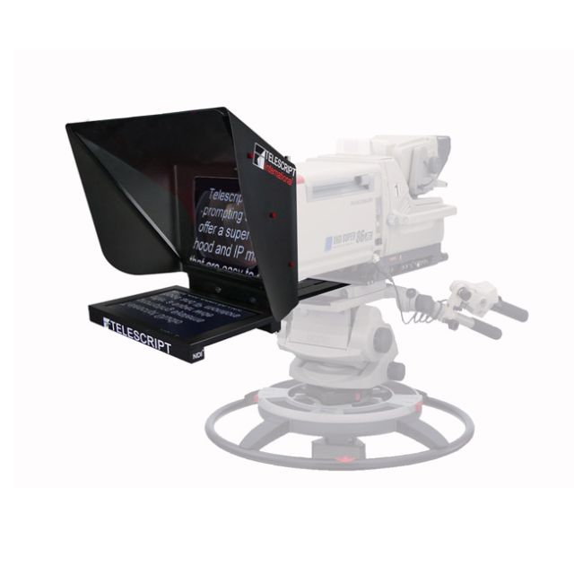 Telescript 15" IP Studio Teleprompting System With NDI