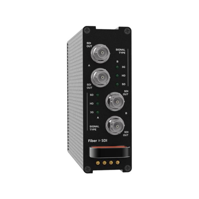 Theatrixx Dual Fiber to Dual 3G SDI Reversible Module