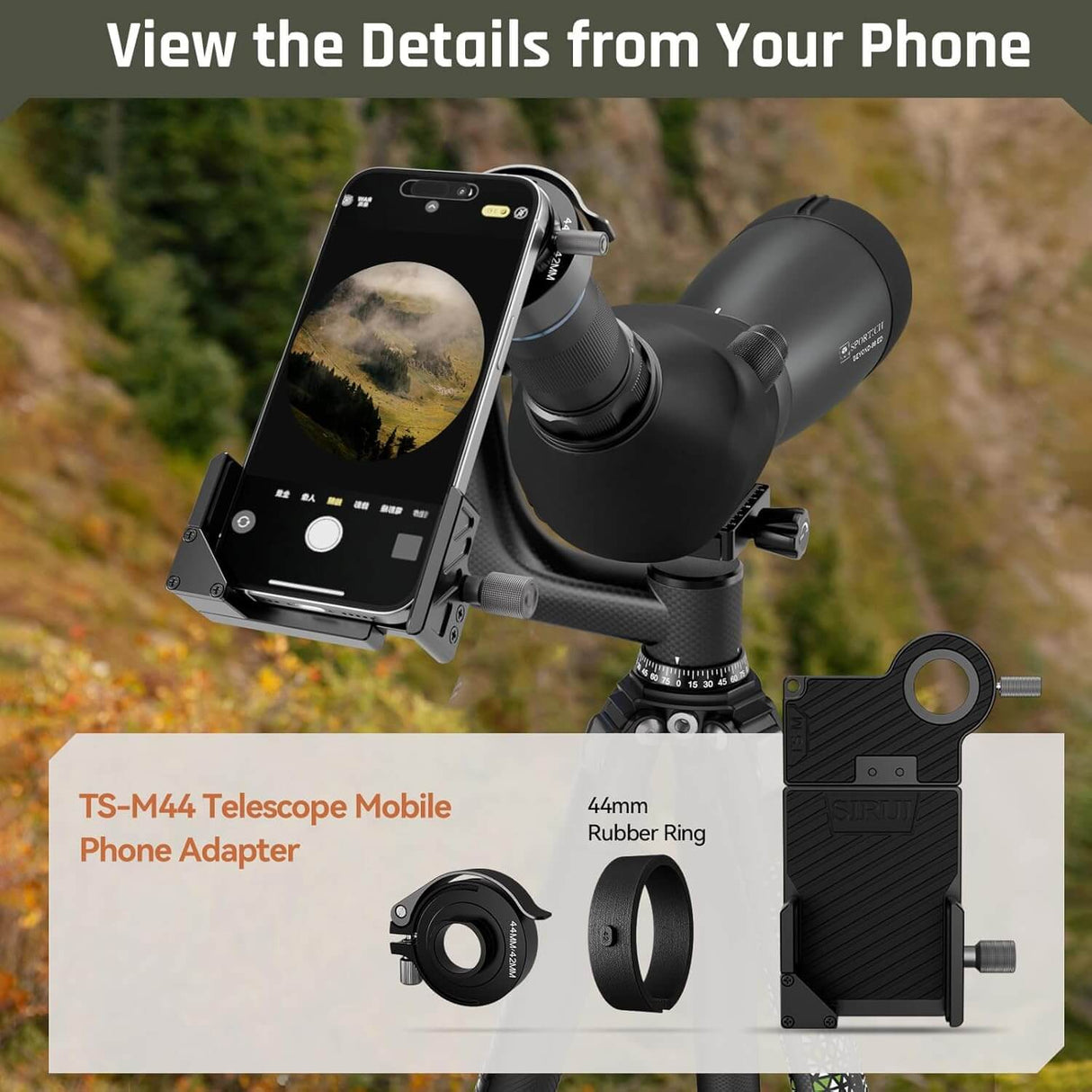 SIRUI Beyond S6080A Spotting Scopes For Hunting & Observation