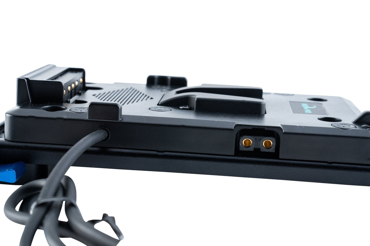 Universal V-Mount Plate with Multiple Outputs w/ 15mm Rod Base System