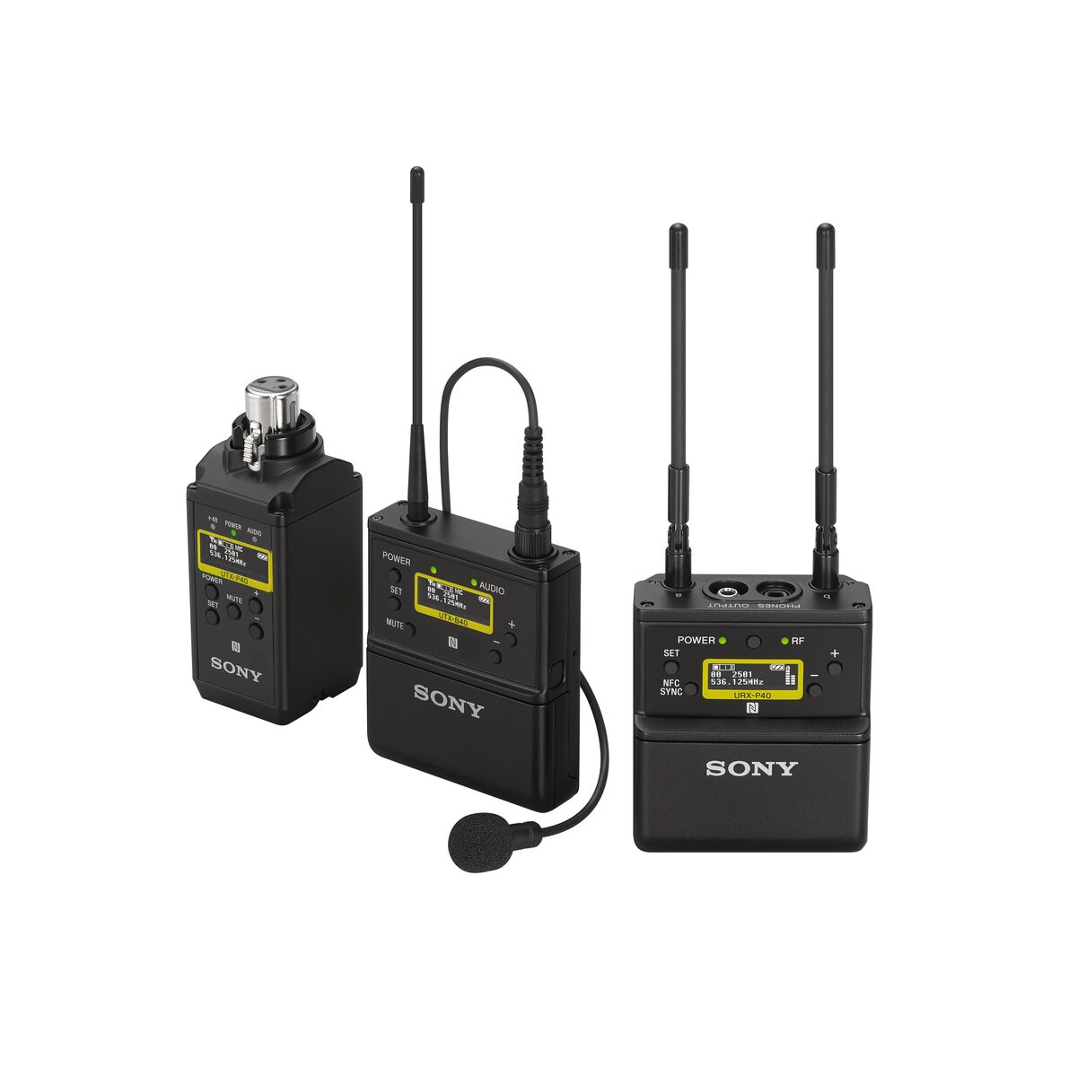 Sony UWP-D26 UWP-D Bodypack Plug-On Receiver Package